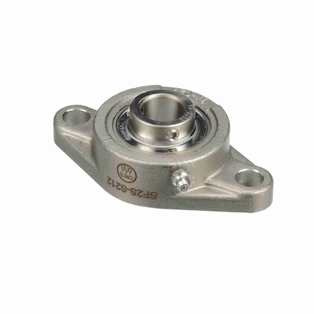 Browning Mounted Stainless Steel Two Bolt Flange Ball Bearing, SF2S-S212 SF2S-S212